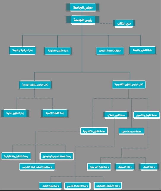 الهيكل التنظيمي